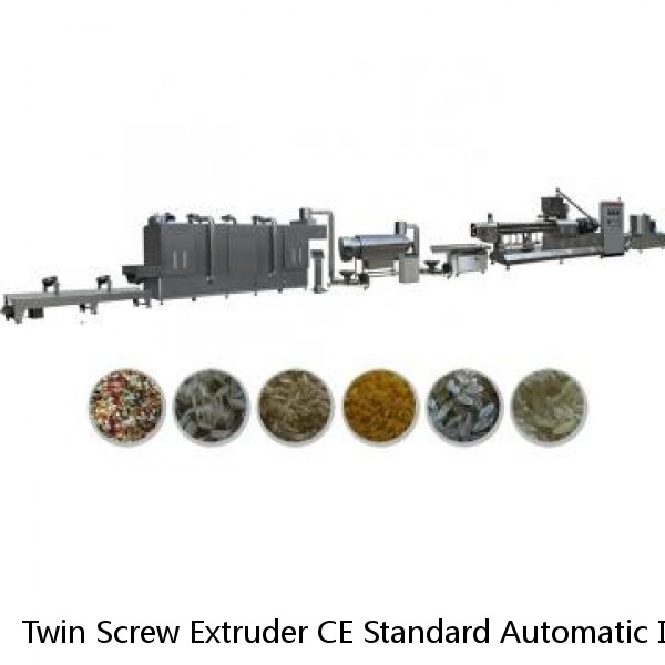 Twin Screw Extruder CE Standard Automatic Instant Nutrition Artificial Rice Making Machine